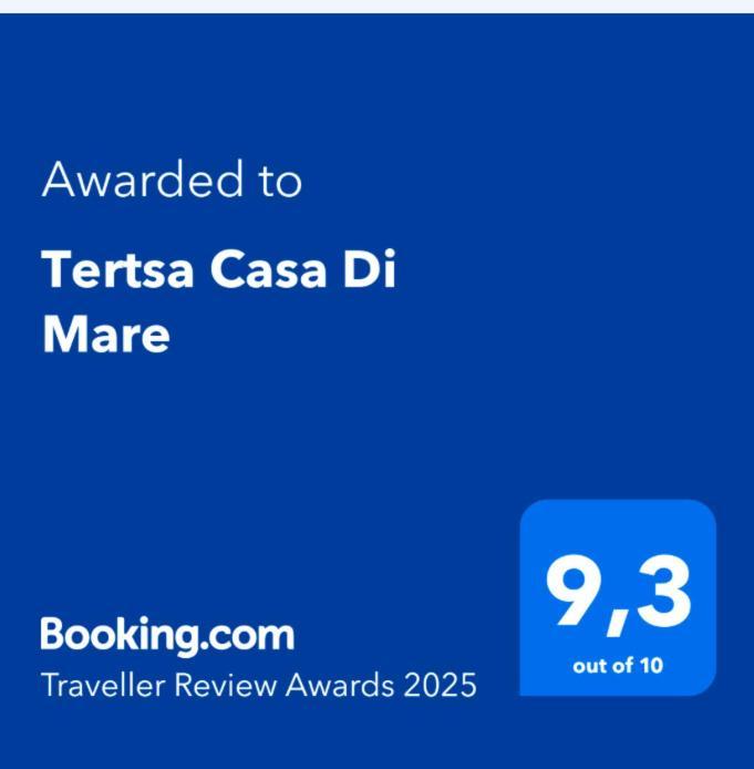 Апартаменты Tertsa Casa Di Mare Экстерьер фото